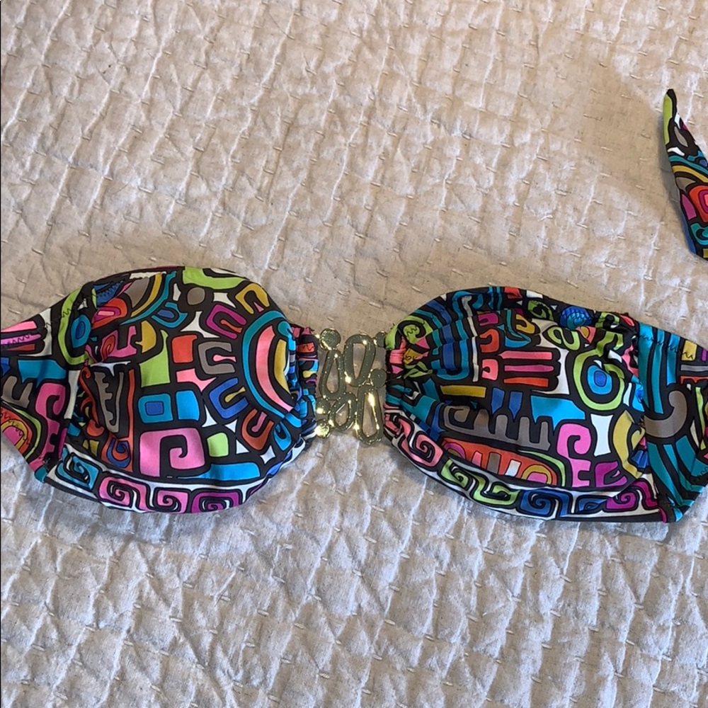 Trina Turk Bandeau multi color top
